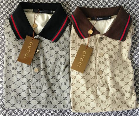 gucci polo t shirt fake|gucci shirts for men polo.